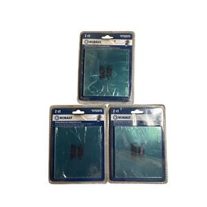 NWT Kobalt 3 Pack Welding Helmet Inner Replacement Lenses 6ct Total Green Utilit